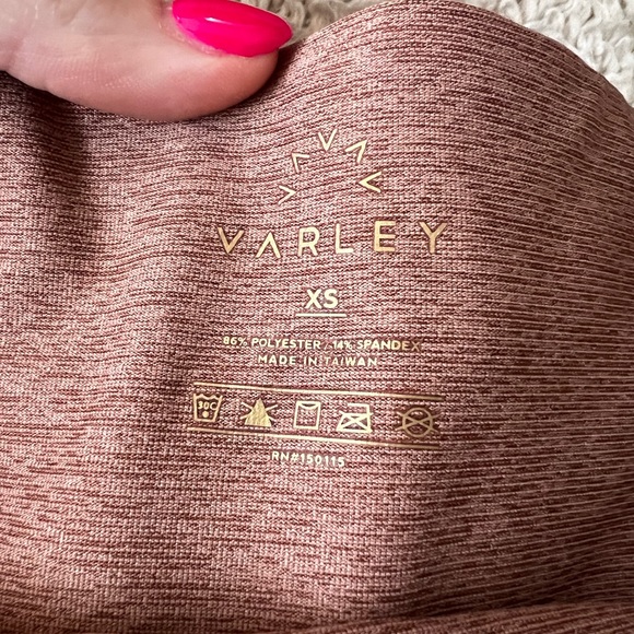 Varley Hayden leggings size XS rust color - Picture 5 of 10